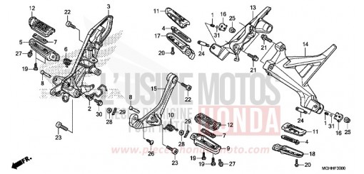 MARCHE VFR1200XH de 2017